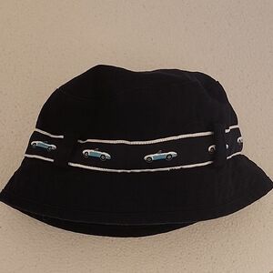 Janie and Jack Black 6-12 Months Hat